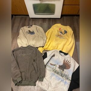 Vintage sweatshirt lot of 4